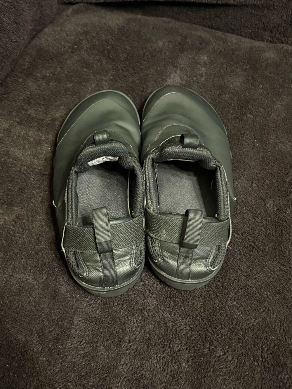 Nike Air Zoom Pulse Triple Black Slip On Nursing Shoes Mens 7.5 C Pics 4 Cond